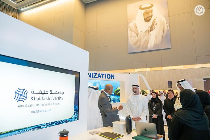 Khaled bin Mohamed bin Zayed visits first UAE Climate Tech forum