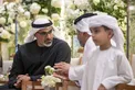 Khaled bin Mohamed bin Zayed attends Mohamed Ahmad Ali Al Hashimi wedding reception 
