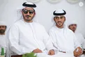 Hamdan bin Zayed crowns the winners of the 8th edition of the Dalma Historic Traditional Dhow Race, 60-foot category