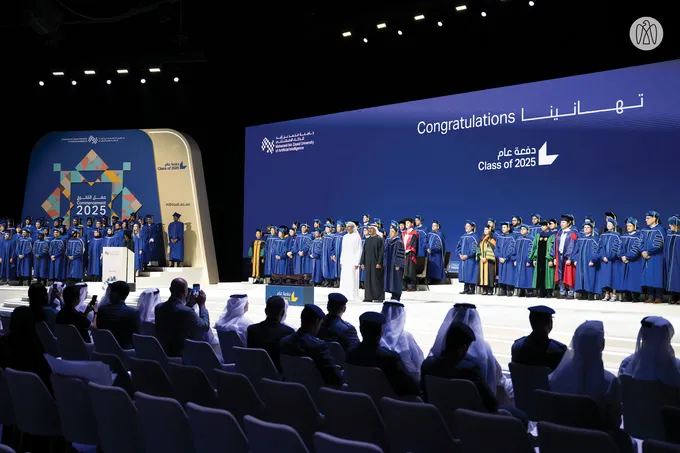 Khaled bin Mohamed bin Zayed attends Mohamed bin Zayed University of Artificial Intelligence 2025 commencement ceremony