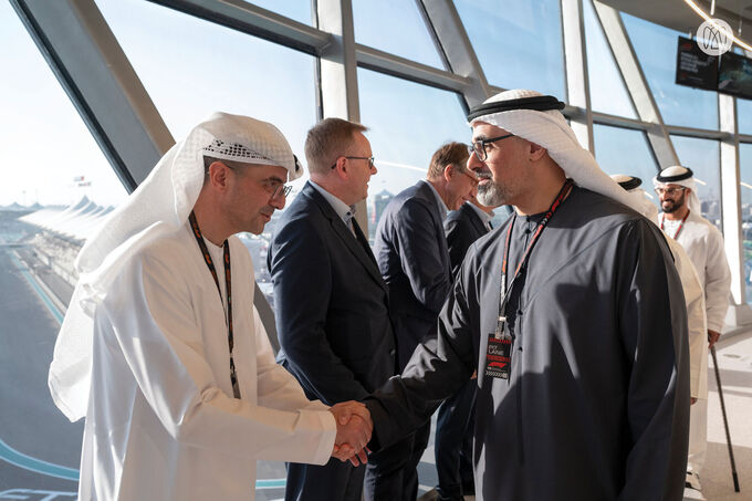Crown Prince of Abu Dhabi and Crown Prince of Bahrain witness signing of strategic partnership agreement and acquisition of McLaren Automotive between CYVN Holdings and Bahrain Mumtalakat