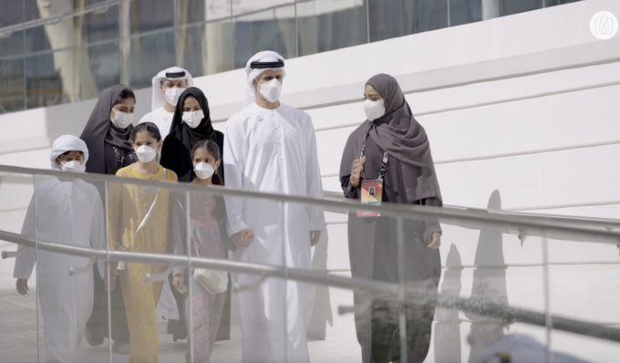 Khaled bin Mohamed bin Zayed visits UAE Pavilion and Terra – the Sustainability Pavilion at Expo 2020 Dubai