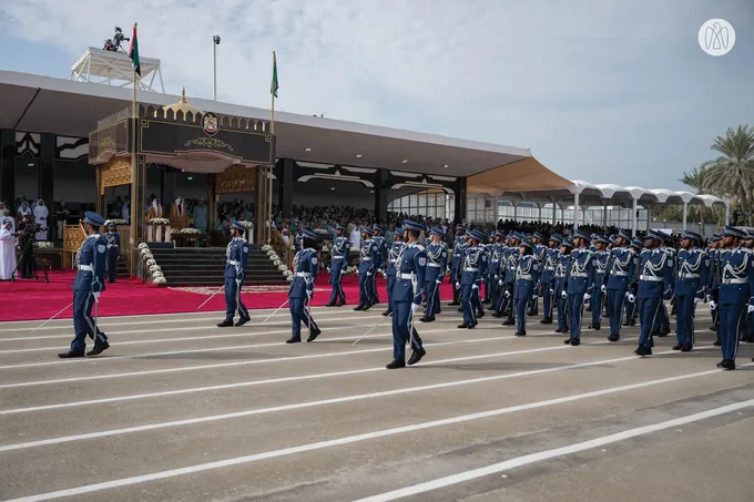 Under the patronage of the UAE President, Khaled bin Mohamed bin Zayed attends Police College graduation ceremony