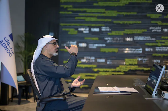 خالد بن محمد بن زايد يترأس اجتماع اللجنة التنفيذية لمجلس إدارة "أدنوك"