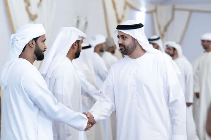 Theyab bin Mohamed bin Zayed offers condolences on the passing of martyr Mohammed Ateeq Al Khaili