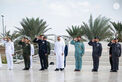 Theyab bin Mohamed bin Zayed attends silent prayer at Wahat Al Karama