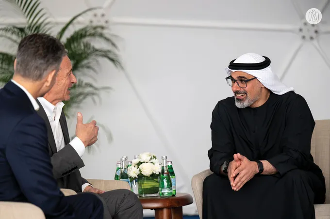 Khaled bin Mohamed bin Zayed witnesses the announcement of Disney Theme Park Resort project on Yas Island, Abu Dhabi