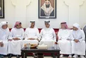 Hazza bin Zayed offers condolences on the passing of Mahmoud Ahmed Al Qaisiya