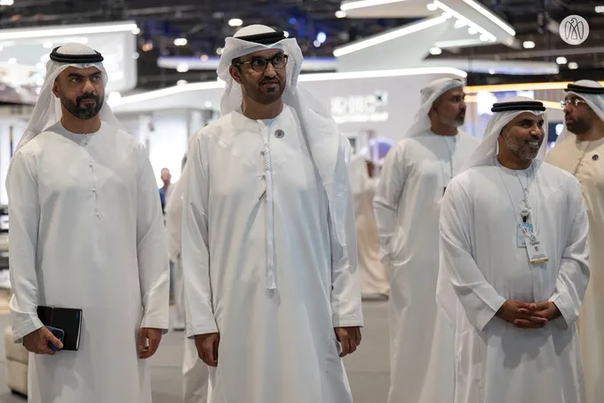 Khaled bin Mohamed bin Zayed attends the 4th Make it in the Emirates forum