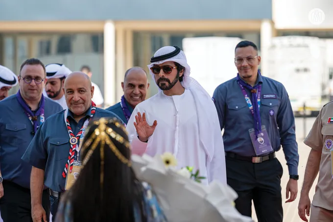 Khalifa bin Tahnoon bin Mohammed attends 31st Arab Scout Conference inauguration