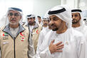 Hamdan bin Zayed participates in UAE stands with Lebanon humanitarian campaign efforts in Abu Dhabi