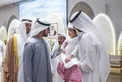 Khalifa bin Tahnoon bin Mohammed attends reception for Al Mansouri weddings