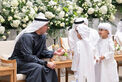 Khaled bin Mohamed bin Zayed attends Rashid Ali Rashid Al Nuaimi wedding reception