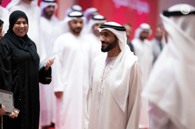 Nahyan bin Zayed honours teams participating in hosting and organisation of UAE Tour 2024