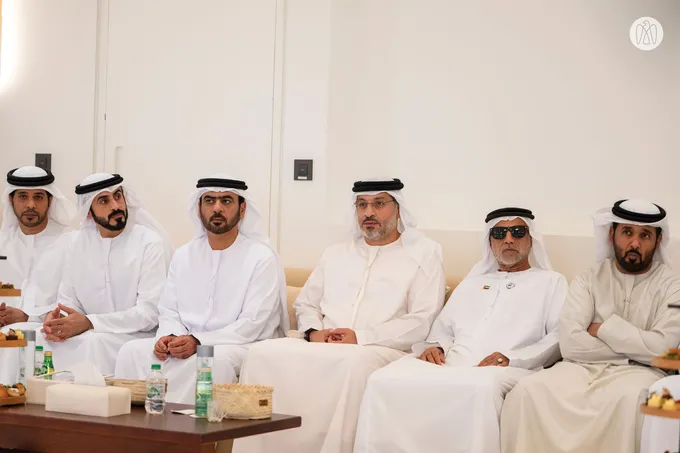 Theyab bin Mohamed bin Zayed attends group wedding of 60 grooms organised by Federal Authority for Identity, Citizenship, Customs and Port Security