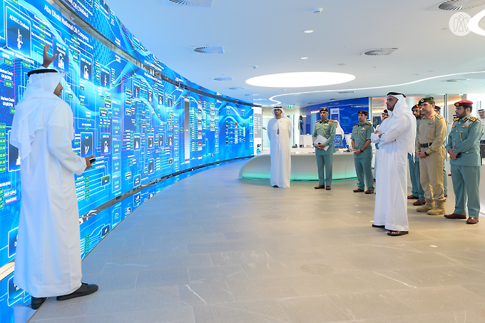 Sheikh Saif bin Zayed Al Nahyan Visits ADNOC to Inspect Panorama Digital Command Center