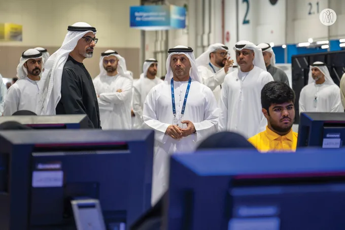 Khaled bin Mohamed bin Zayed attends 17th EmiratesSkills National Competition