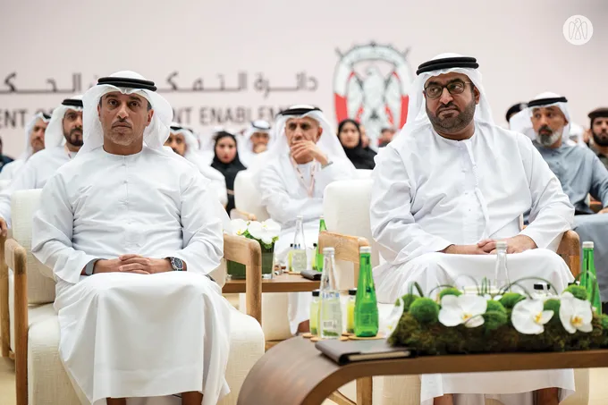 Hazza bin Zayed attends launch of the Empowering National Talents in Al Ain forum