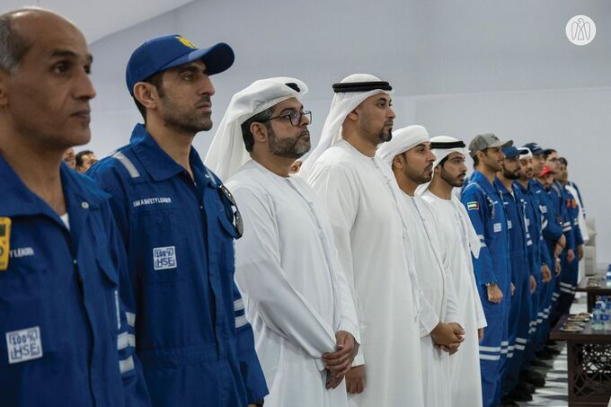 Hamdan bin Zayed visits Bu Hasa field and praises ADNOC’s efforts in employing artificial intelligence and technology in production processes