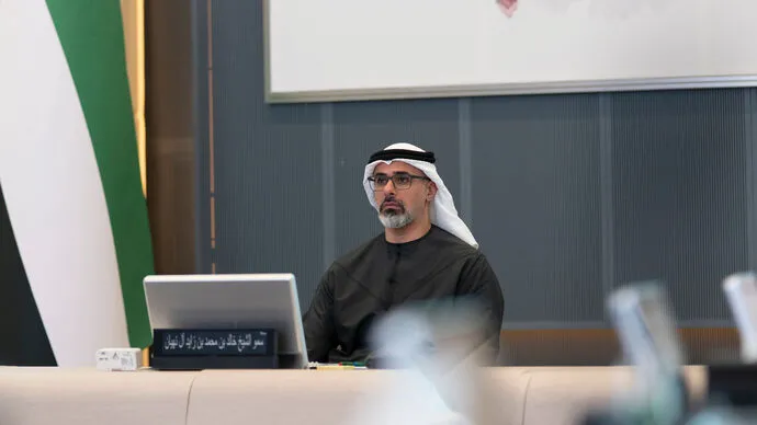 خالد بن محمد بن زايد يترأس اجتماع اللجنة التنفيذية لمجلس إدارة &quot;أدنوك&quot;