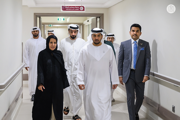 Hamdan bin Zayed visits victims of Syrian earthquake receiving treatment in UAE hospitals under Mother of the Nation initiative