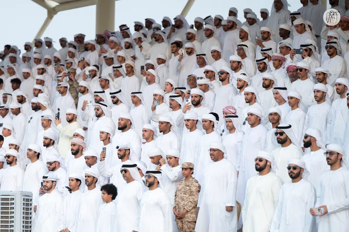 Khaled bin Mohamed bin Zayed attends specialised demonstrations by 22nd cohort of UAE National Service Programme at Sweihan Training Centre