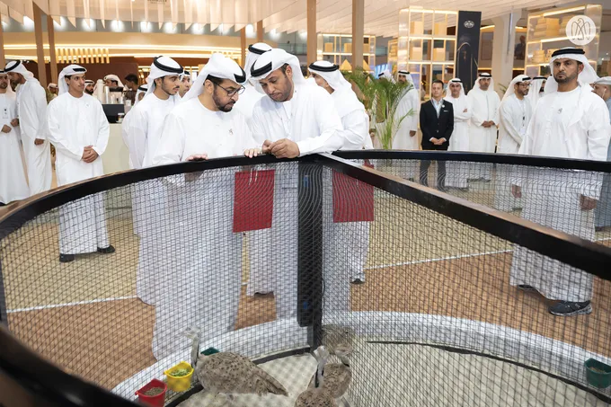 Hamdan bin Zayed visits 22nd Abu Dhabi International Hunting and Equestrian Exhibition