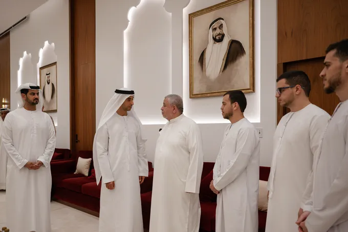 Khalid bin Zayed offers condolences on the passing of Alaa Nader Mushtaha