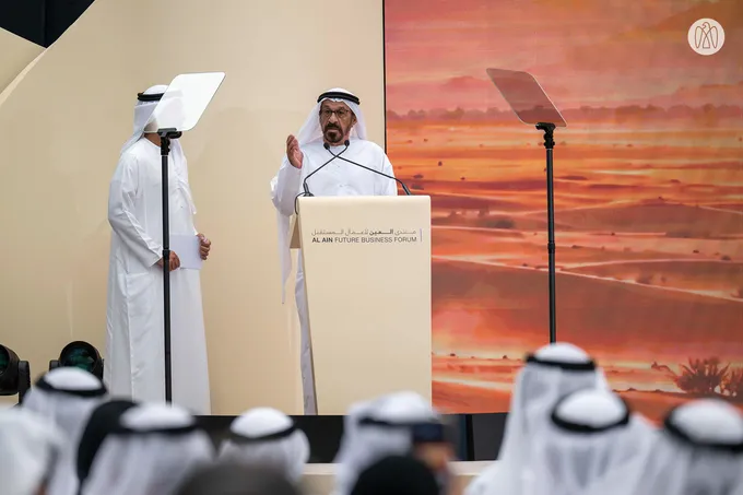 Hazza bin Zayed inaugurates 1st Al Ain Future Business Forum