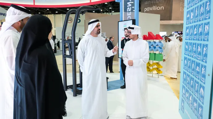 Theyab bin Mohamed bin Zayed visits 22nd Abu Dhabi International Hunting and Equestrian Exhibition
