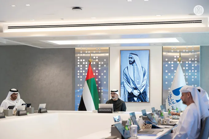 Khaled bin Mohamed bin Zayed chairs meeting of Executive Committee of ADNOC Board of Directors