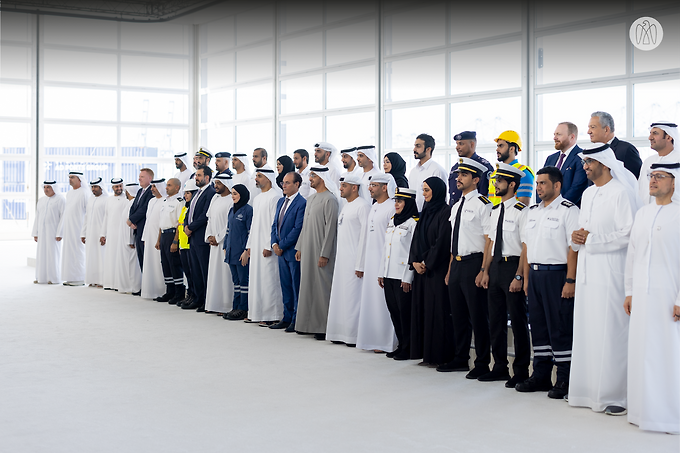 The UAE President inaugurates Khalifa Port expansion