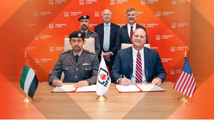 Abu Dhabi Civil Defence Authority partners with National Fire Protection Association to develop integrated fire prevention system