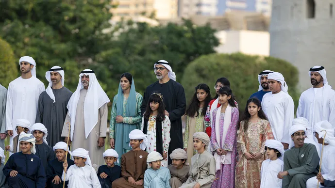 خالد بن محمد بن زايد يزور مهرجان الحصن 2026