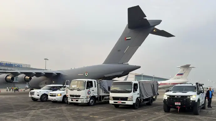 UAE search and rescue team continues to support humanitarian efforts in Myanmar