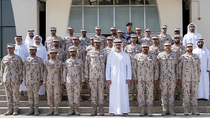 Khaled bin Mohamed bin Zayed visits Joint Operations Command to review Operation Gallant Knight/2 progress