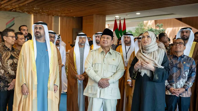On behalf of UAE President, and in presence of Indonesian President, Theyab bin Mohamed bin Zayed attends inauguration of UAE-Indonesia Hospital for Cardiac Diseases