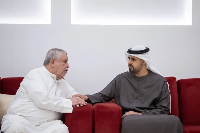 Theyab bin Mohamed bin Zayed offers condolences on the passing of Alaa Nader Mushtaha