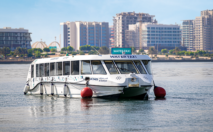 Abu Dhabi Maritime Announces the Launch of Public Water Taxi Service