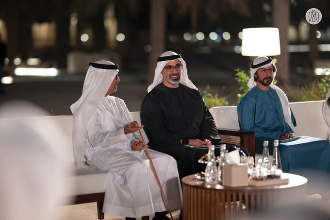 Khaled bin Mohamed bin Zayed attends Abu Dhabi Government’s Ramadan majlis Barzat Abu Dhabi