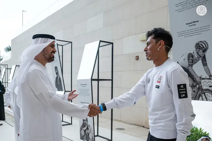 Theyab bin Mohammed bin Zayed witnesses the unveiling of the official medals for the Abu Dhabi Masters 2026 Games