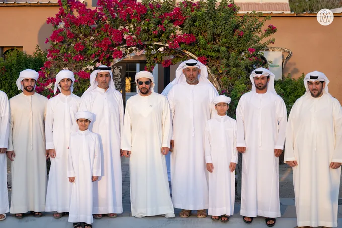 Hamdan bin Zayed reviews development projects on Dalma Island and meets with residents
