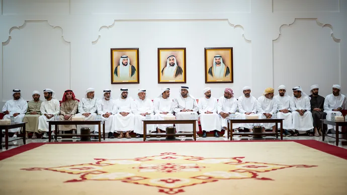 Mohammed bin Hamdan bin Zayed offers condolences on the passing of Khamis Butti Al Rumaithy