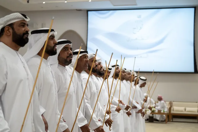 Hazza bin Zayed attends Al Dhaheri and Al Otaiba wedding in Abu Dhabi