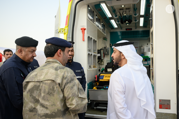 Hamdan bin Zayed visits Nuclear Emergency Response Center in Al Dhannah in Al Dhafra Region