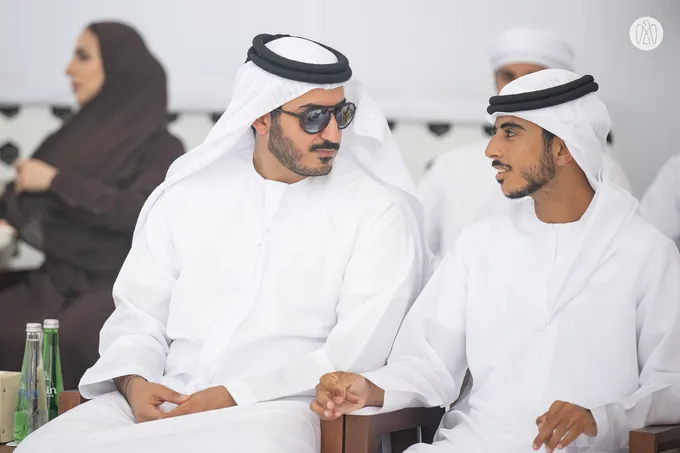 Hamdan bin Zayed crowns the winners of the 8th edition of the Dalma Historic Traditional Dhow Race, 60-foot category
