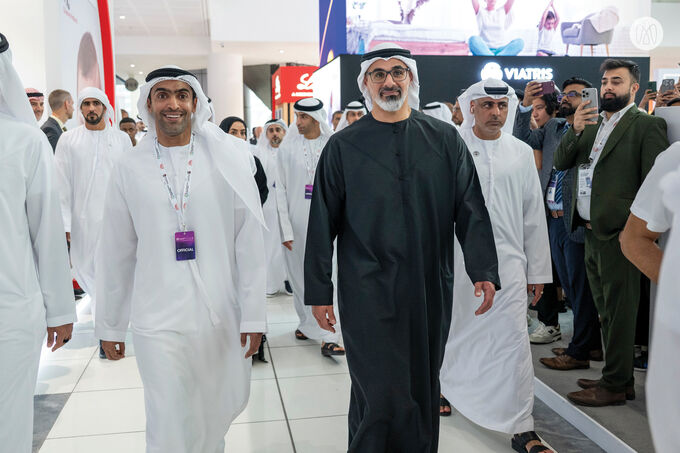 Khaled bin Mohamed bin Zayed attends opening ceremony of Abu Dhabi Global Health Week 2025