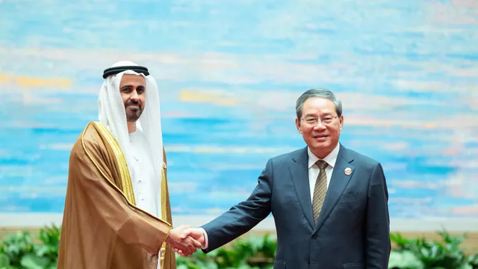 Theyab bin Mohamed bin Zayed attends official dinner banquet for delegations participating in CIIE 2025 in Shanghai