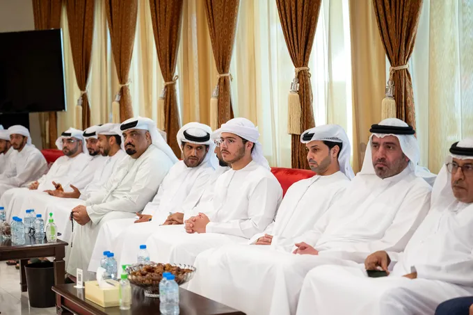 Khaled bin Mohamed bin Zayed offers condolences on the passing of Mohamed Saeed Abdullah Al Qubaisi