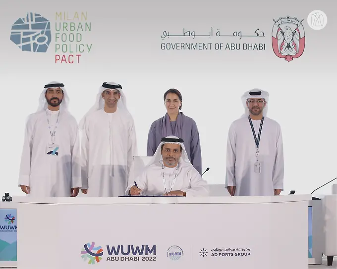 Emirate of Abu Dhabi signs the Milan Urban Food Policy Pact
